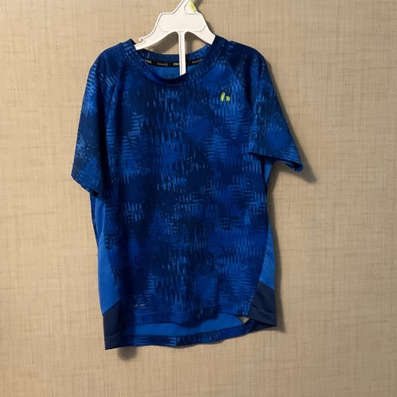 Russell Athletic Kids' Navy Blue Patterned Tee - Picture 1 of 5